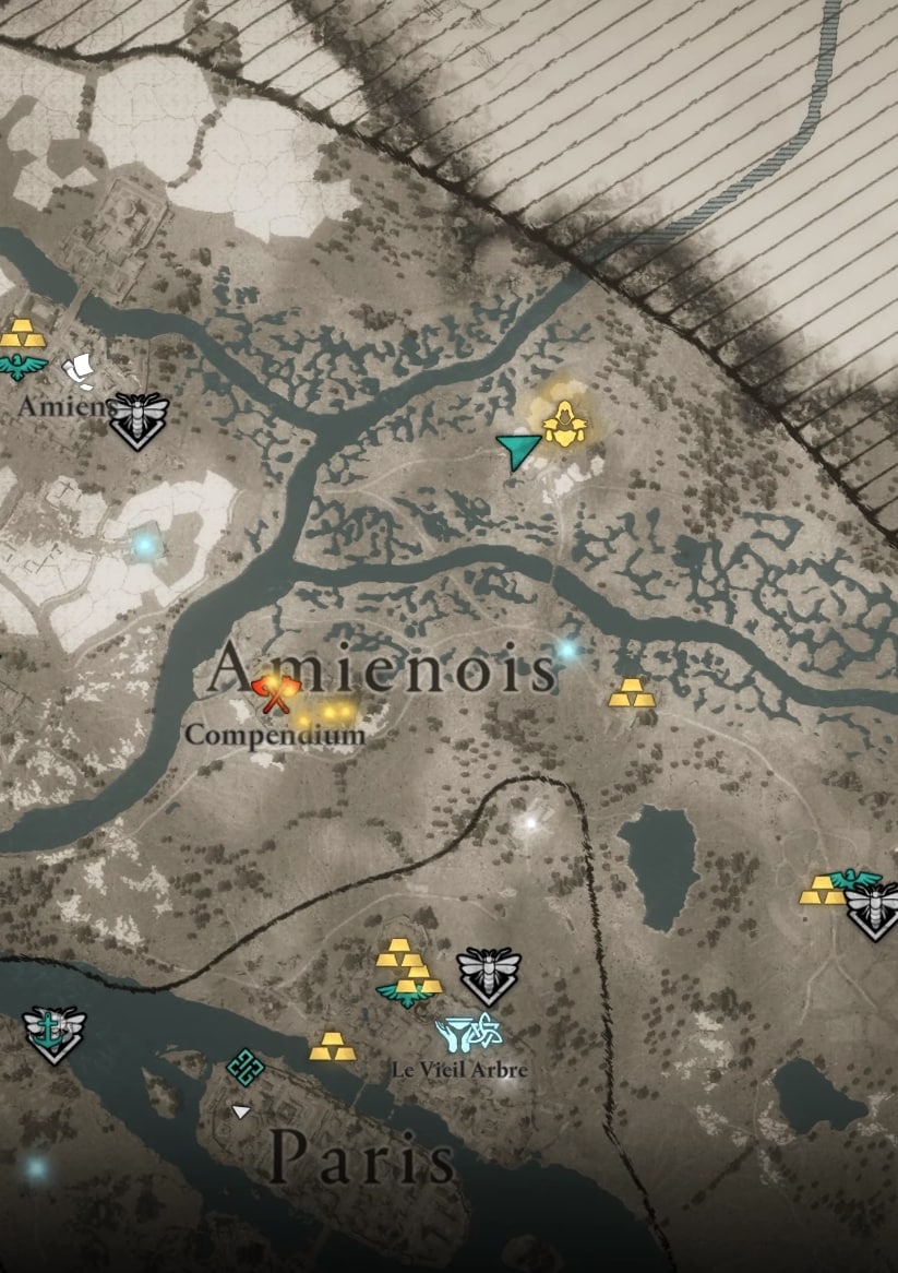 Wretched Scythe Map Location
