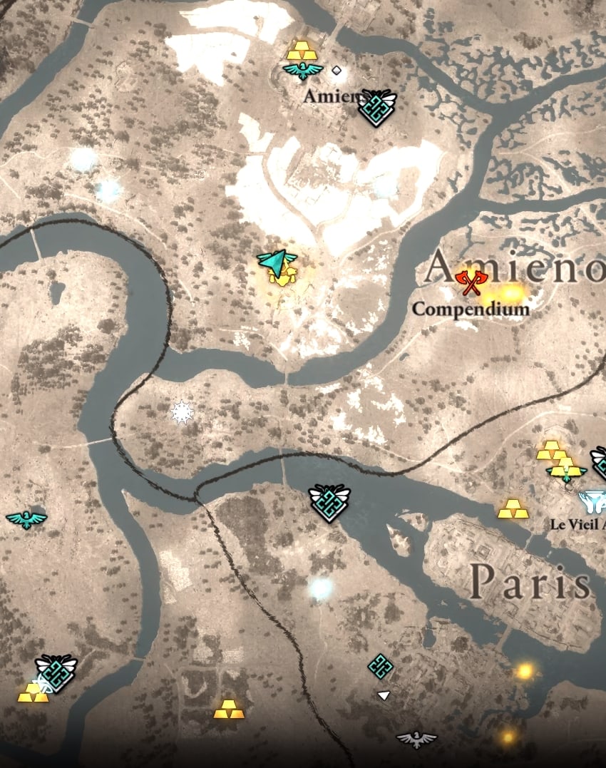 Scythe Weapons Locations francia