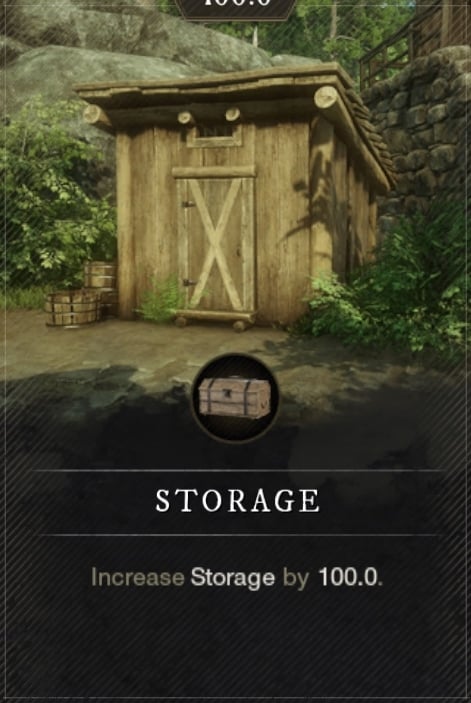 New World - Storage - Territory Standing Bonus
