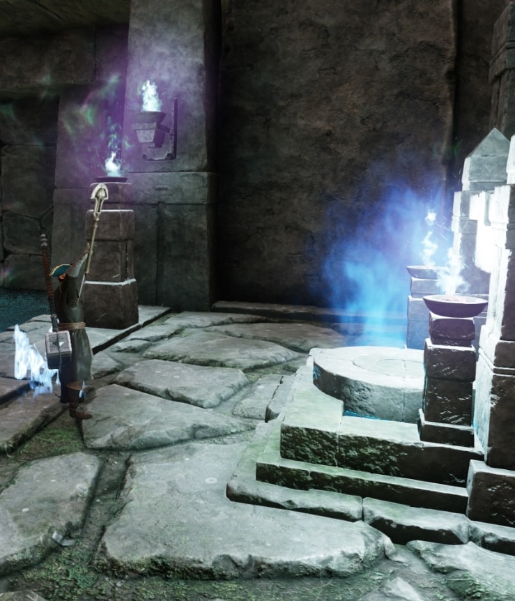 Obtaining the Azoth Staff in New World