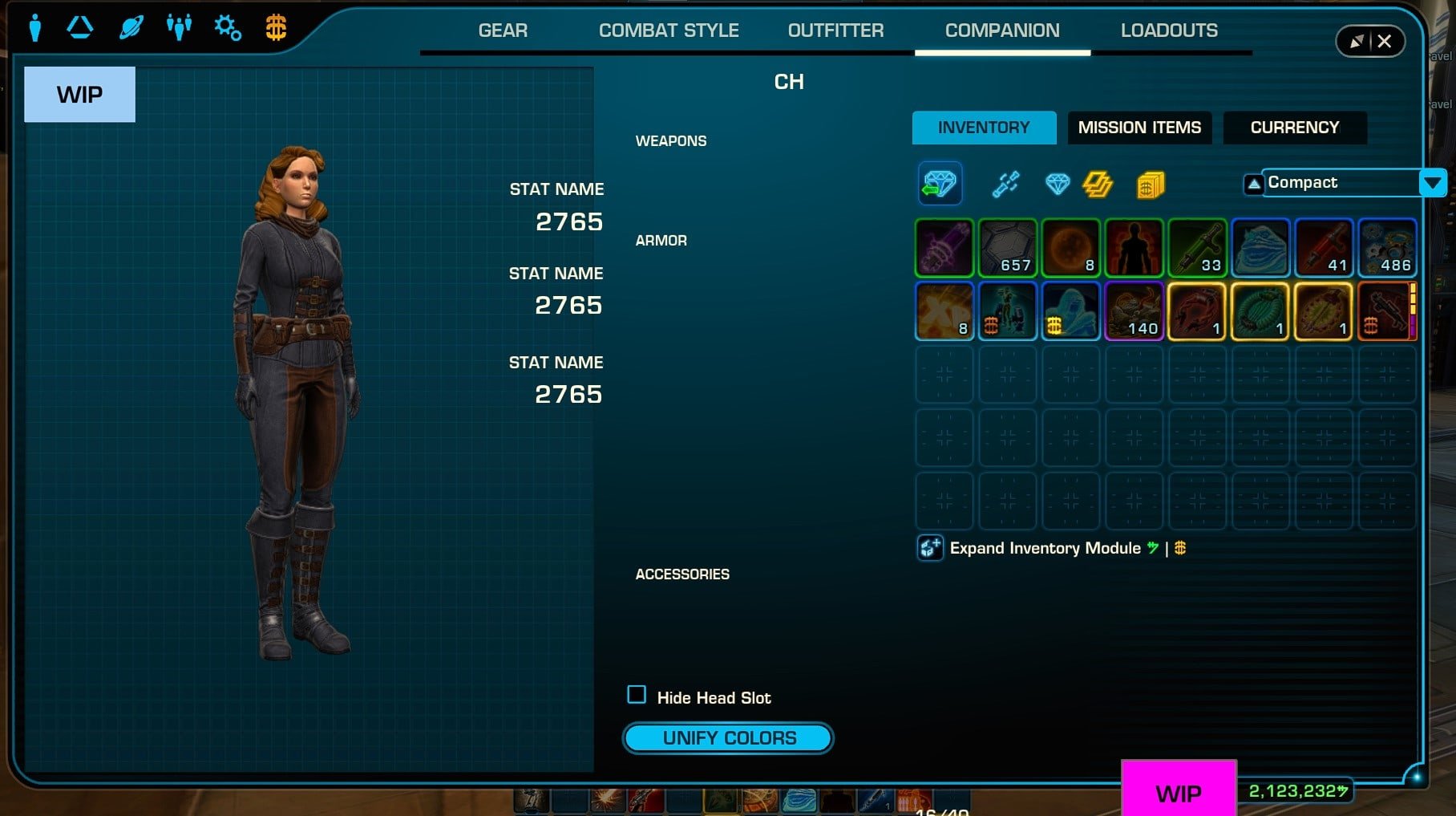 Companion Tab