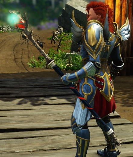 The Black Widow Life Staff Skin