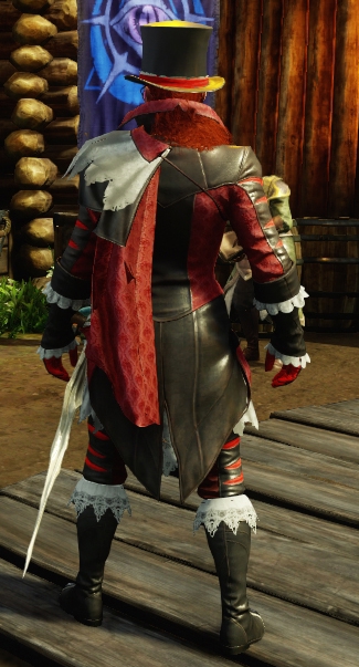 Bloodthirsty Count Rear View