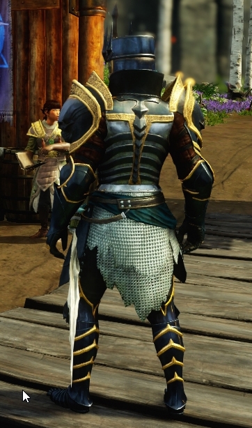 Skeletal Chevalier Rear View