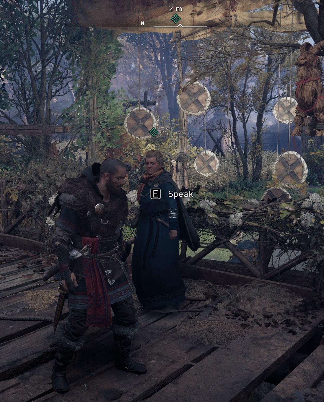 AC Valhalla Oskoreia Festival - Targeted Strategy mission starter NPC