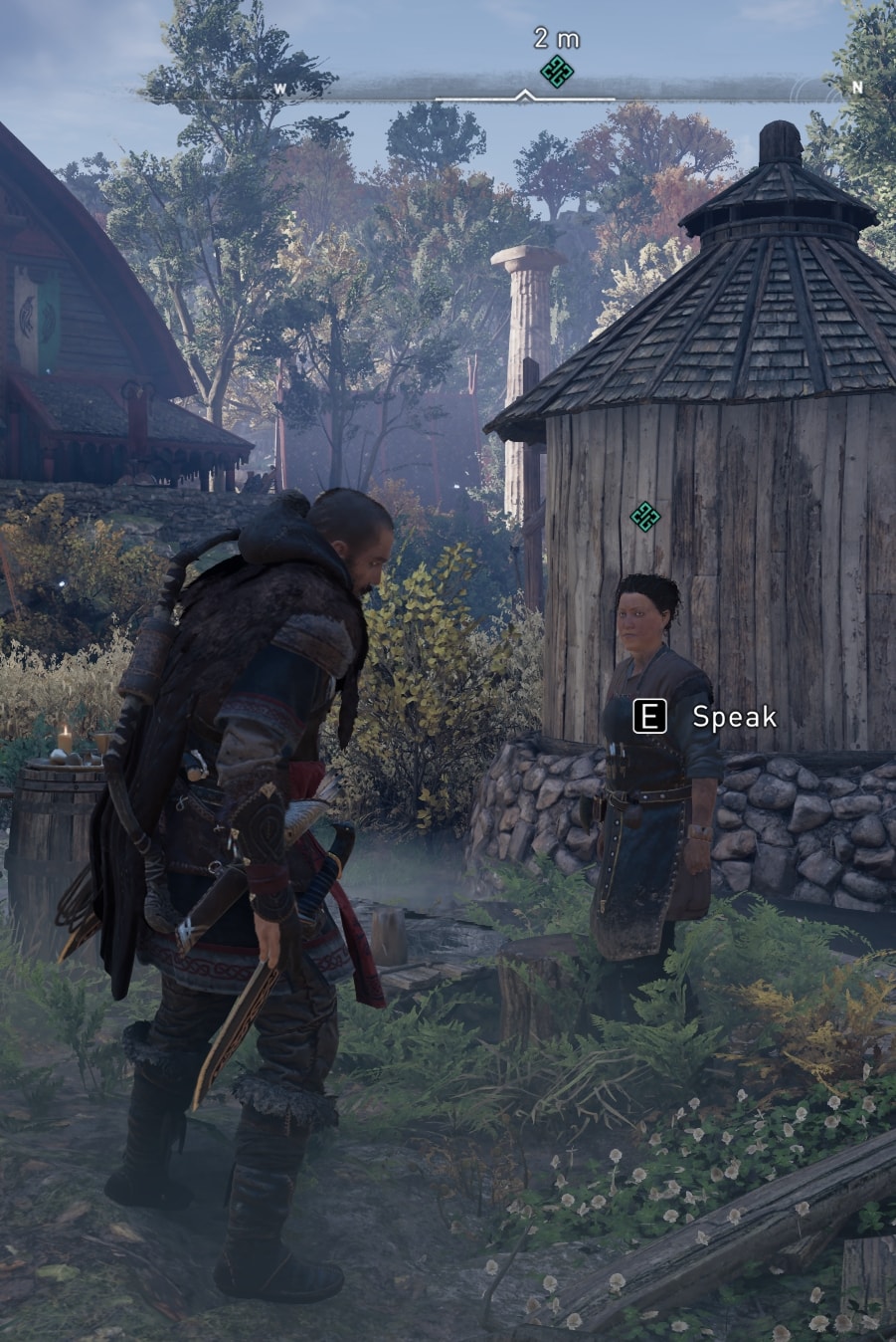AC Valhalla Oskoreia Festival - Veiled Threats Mission NPC