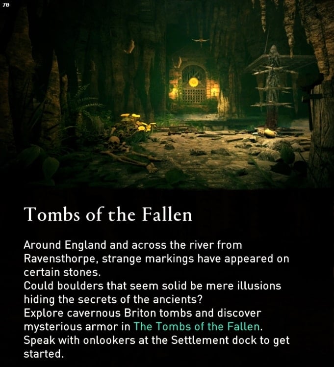 AC Valhalla Tombs of the Fallen intro