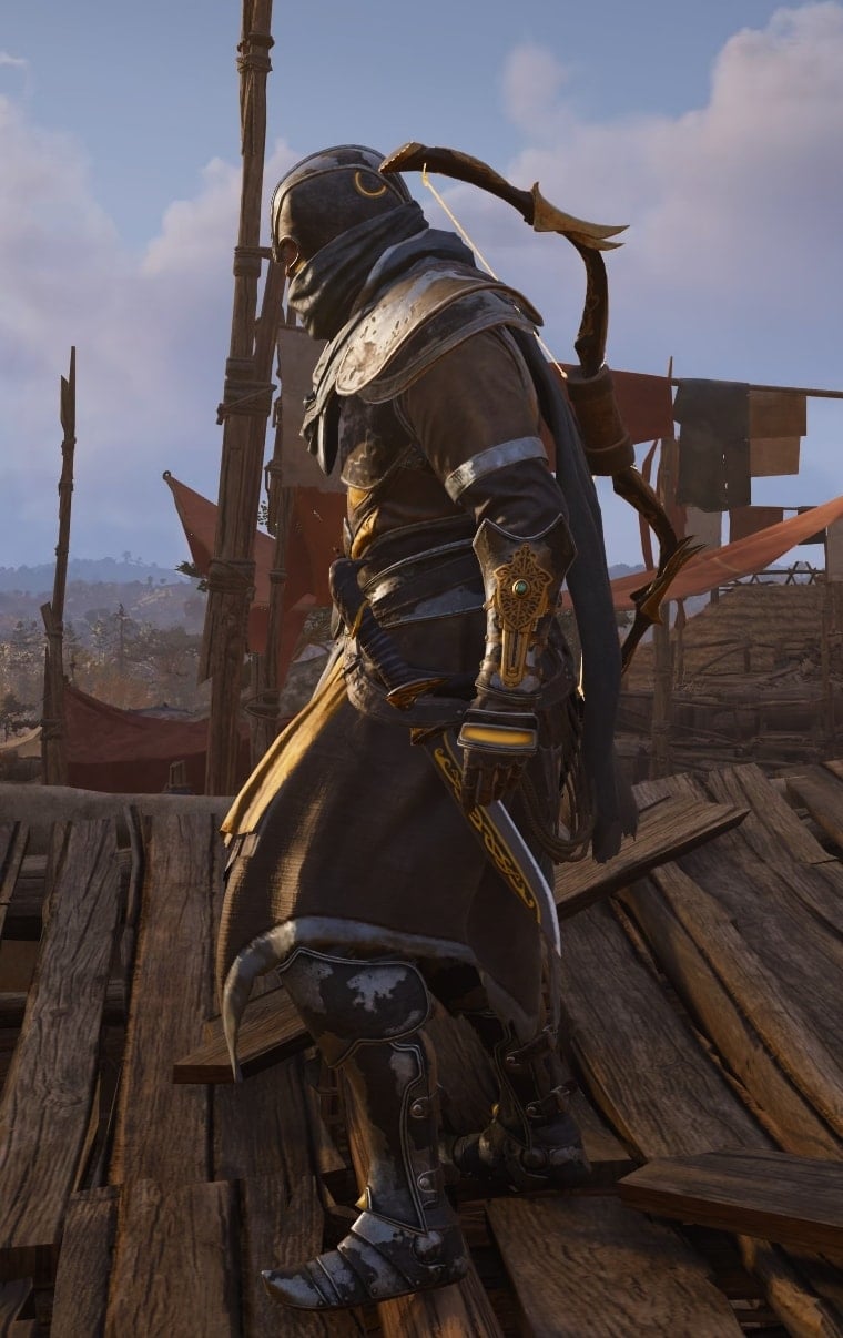 Assassin's Creed Valhalla Fallen Heroes armor set visual preview - left