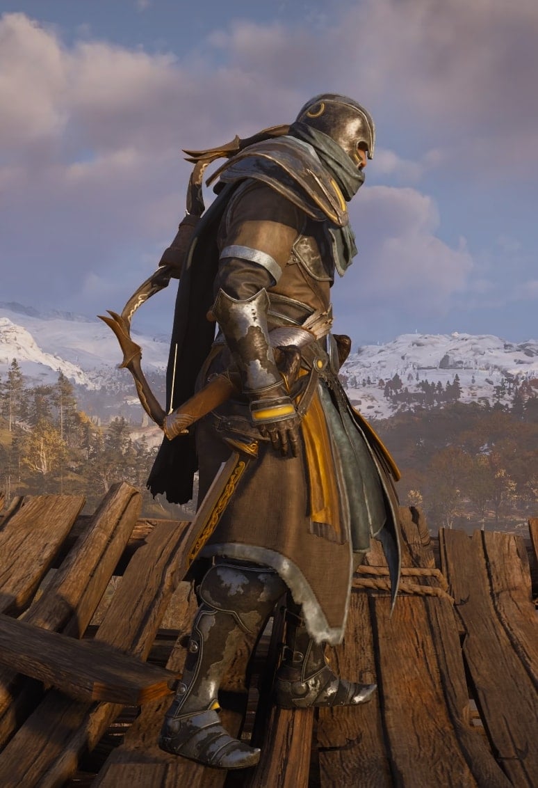 Assassin's Creed Valhalla Fallen Heroes armor set visual preview - right