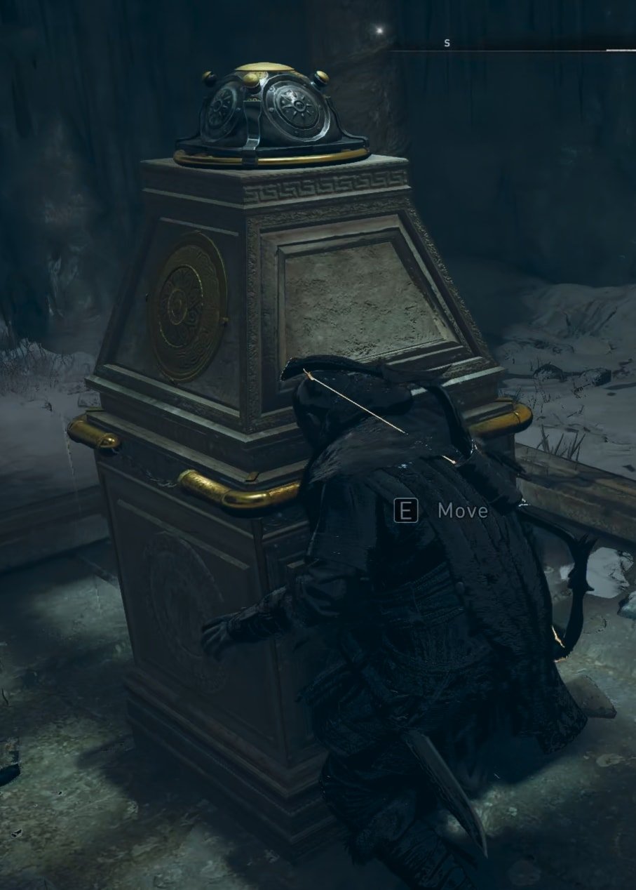Heavy movable object in Tombs of the Fallen