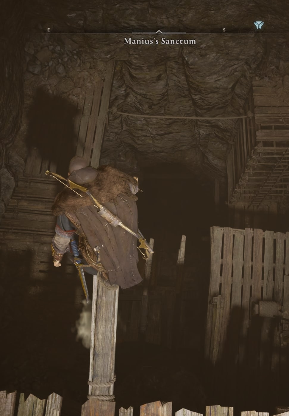 Manius's Sanctum - leap of faith