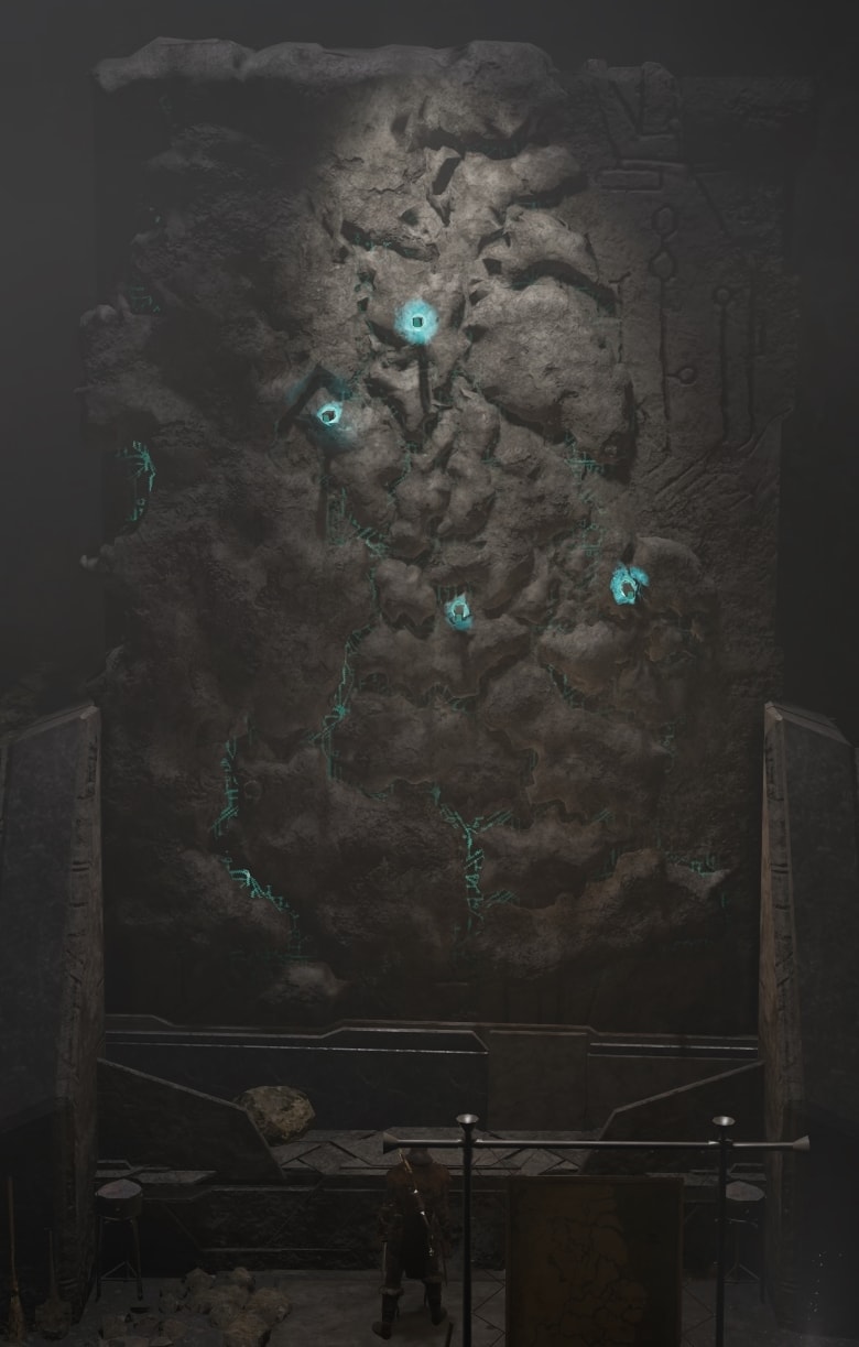 Map to the Tombs of the Fallen in AC Valhalla
