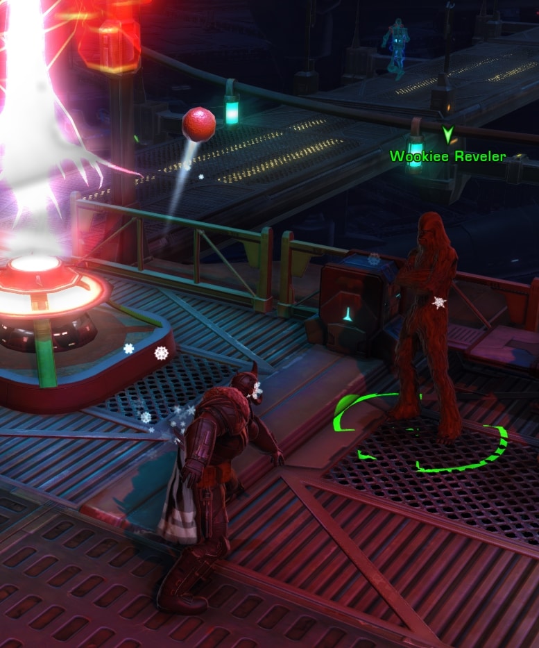 How to throw a snowball in SWTOR