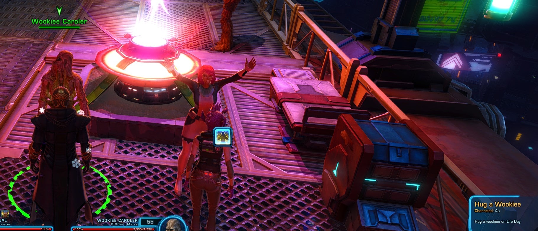 Hug a Wookiee - SWTOR Life Day Event Guide