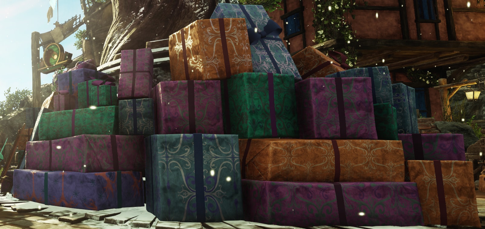 New World Winter Convergence - The Exquisite Gift Pile of a Tier 3 Tree of Light 
