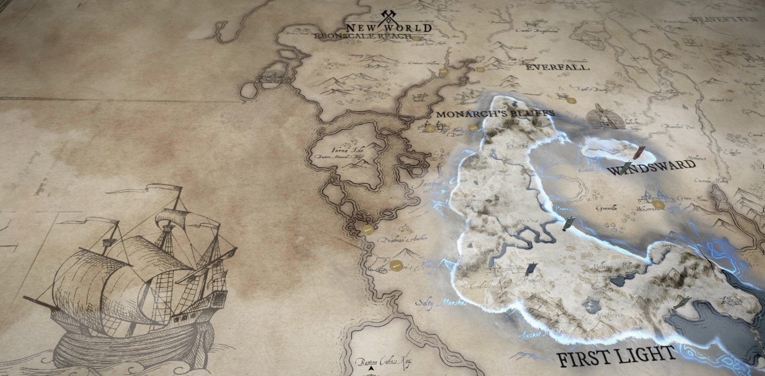 New World Map