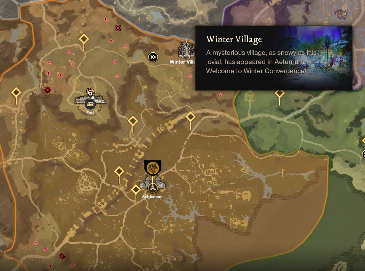 New World Winter Convergence - Weaver's Fen Winter Village