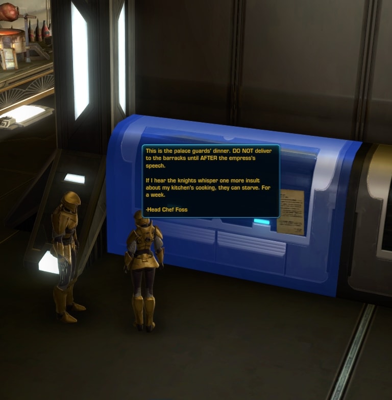 Open the Food Locker