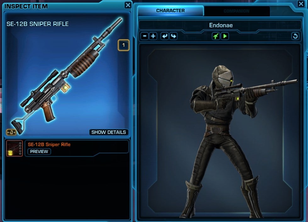 SE-12B Sniper Rifle