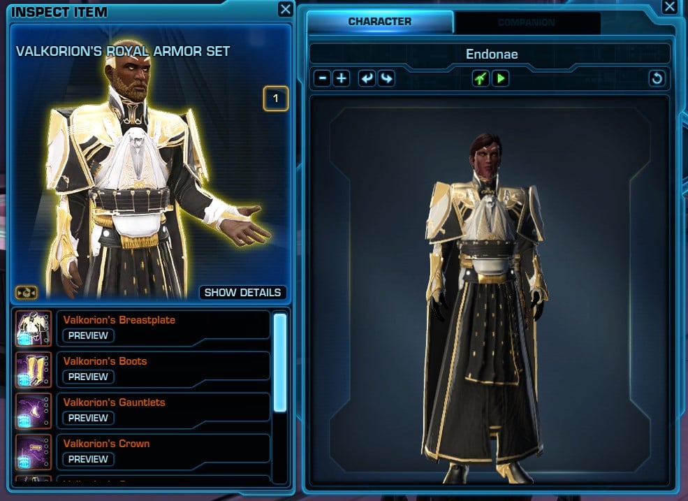 Valkorion_s Royal Armor Set