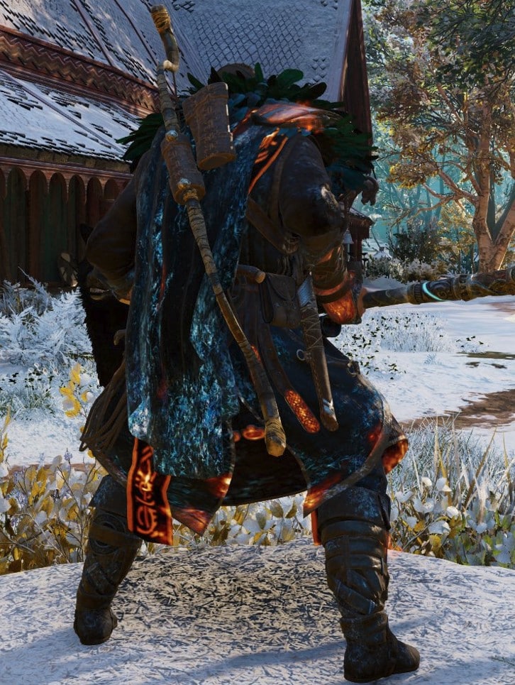 AC Valhalla Twilight Armor Set - Back