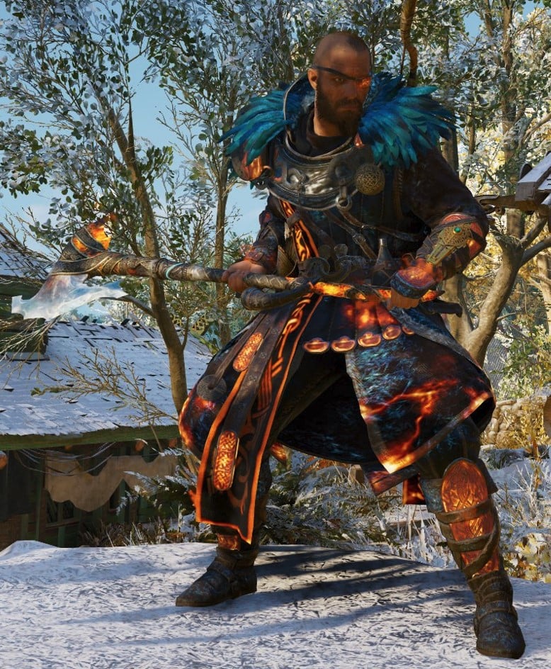 AC Valhalla Twilight Armor Set - Front