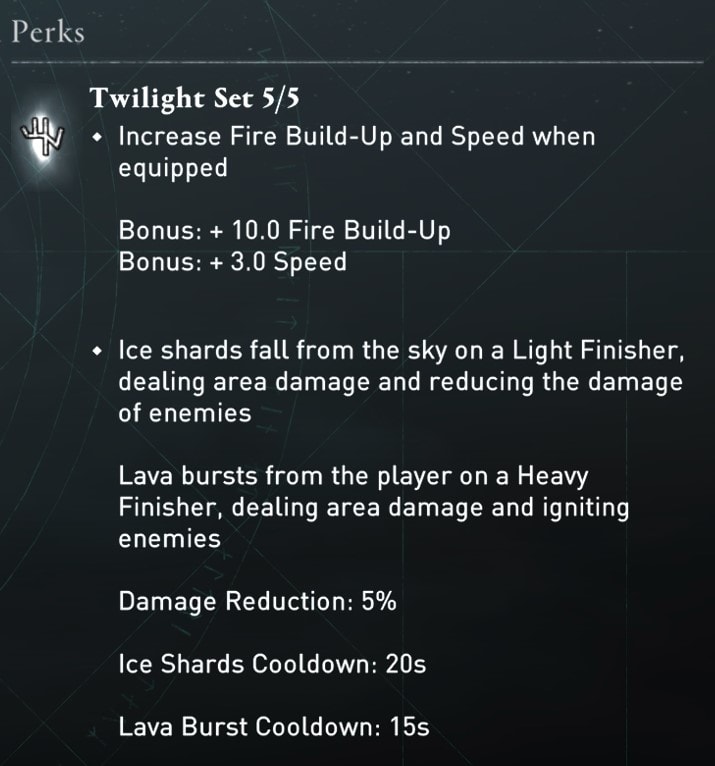 AC Valhalla Twilight Gear Set Bonus