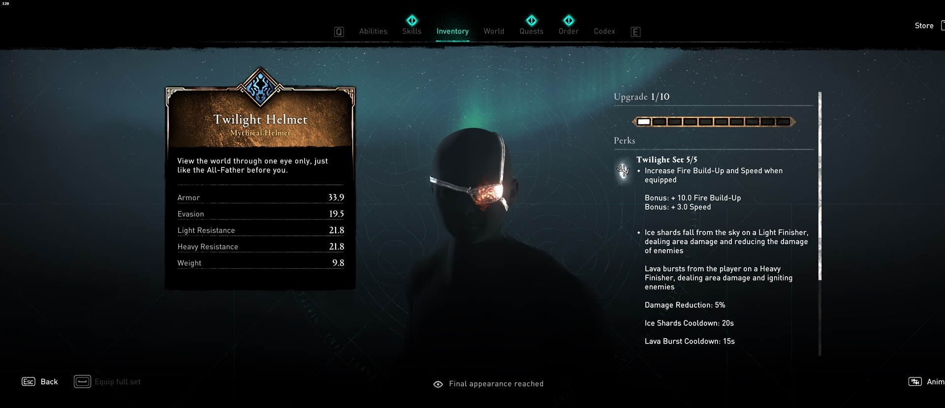 AC Valhalla Twilight Helmet