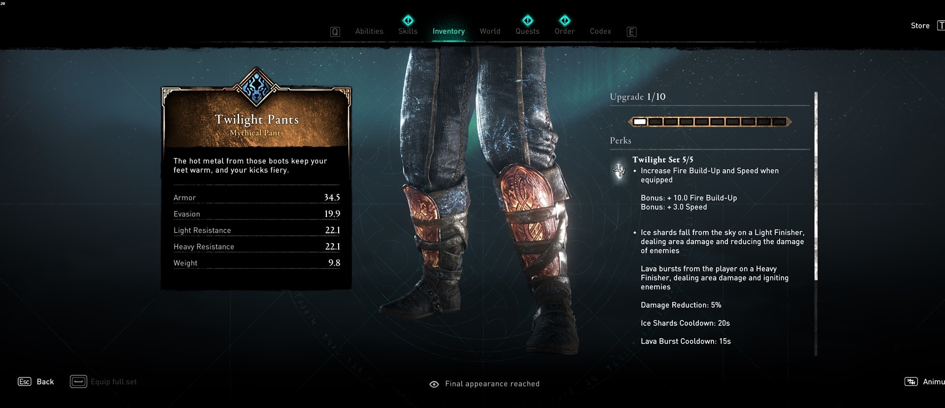 AC Valhalla Twilight Pants