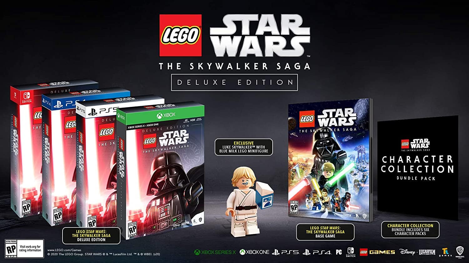 LEGO Star Wars The Skywalker Saga Deluxe Package
