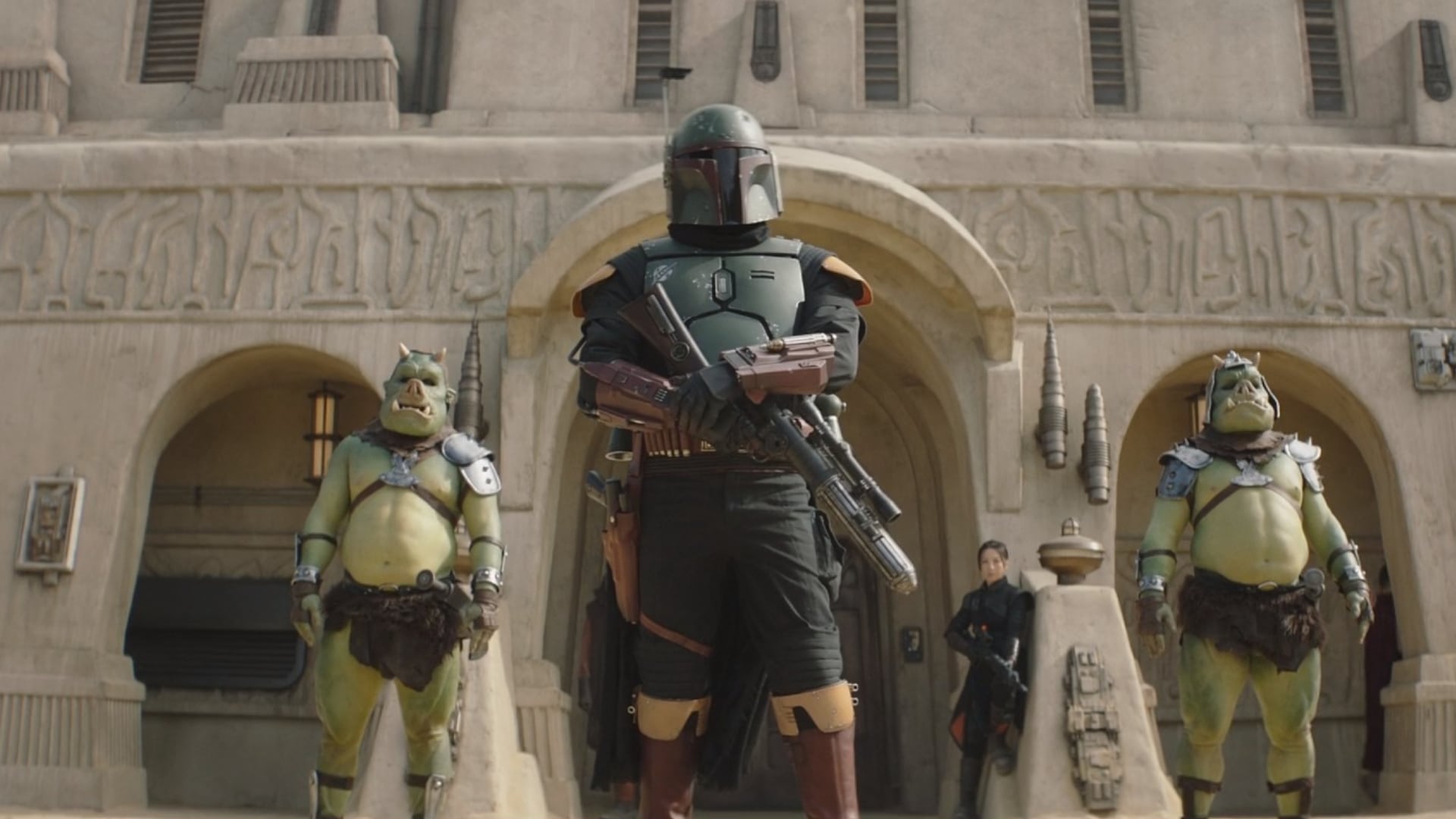 Boba Fett defending his people