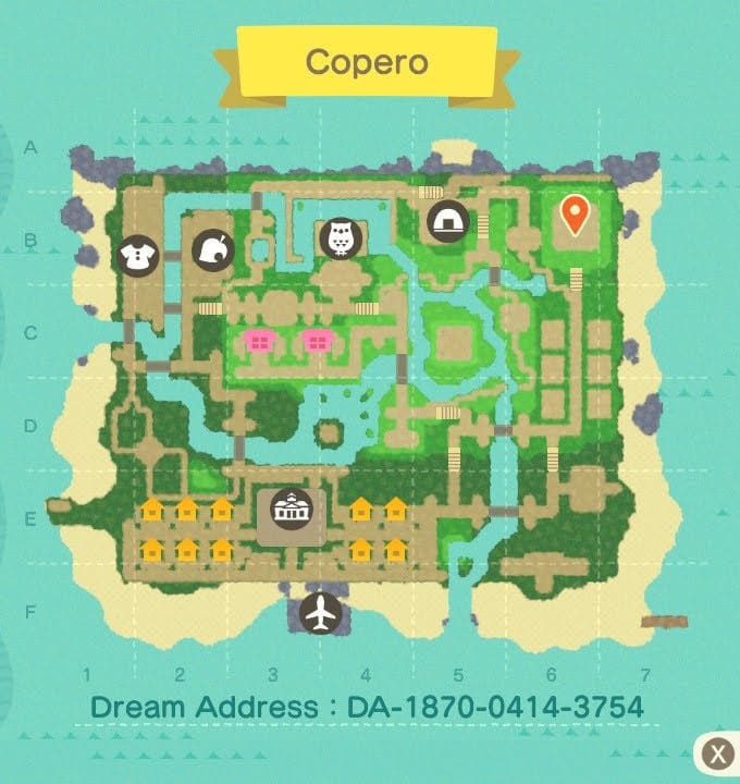 Copero Map