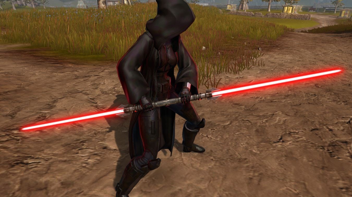 Darth Vindican's Dualsaber - SWTOR Legacy of the Sith Digital Collector's Edition