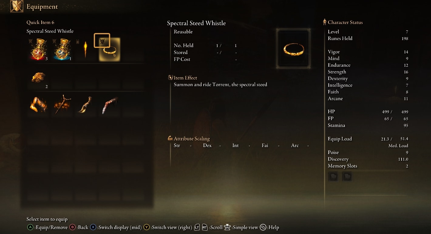 Equipment marker in your item's icon
