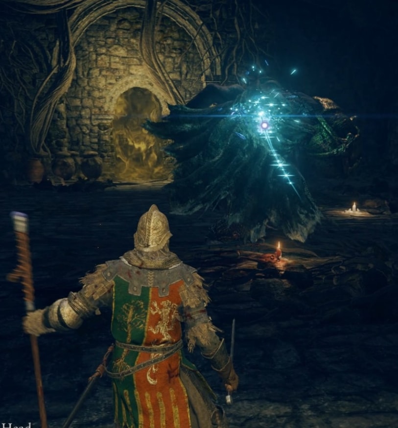 Hit Pumpkin Head from the back side when you can - Elden Ring Mad Pumpkin Head Boss