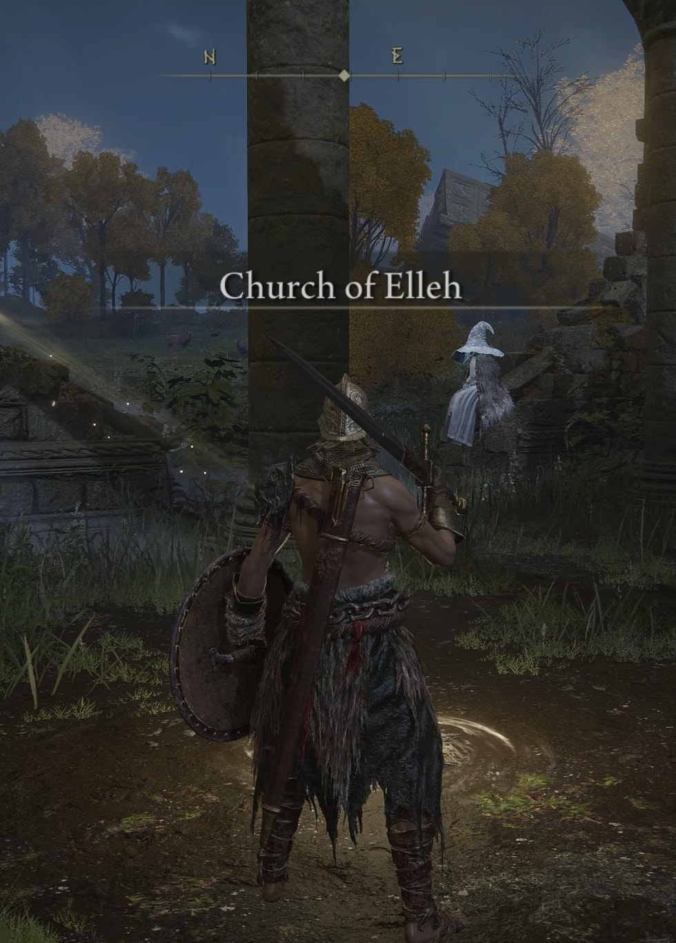 Renna the Witch in Church of Ellah Grace Checkpoint