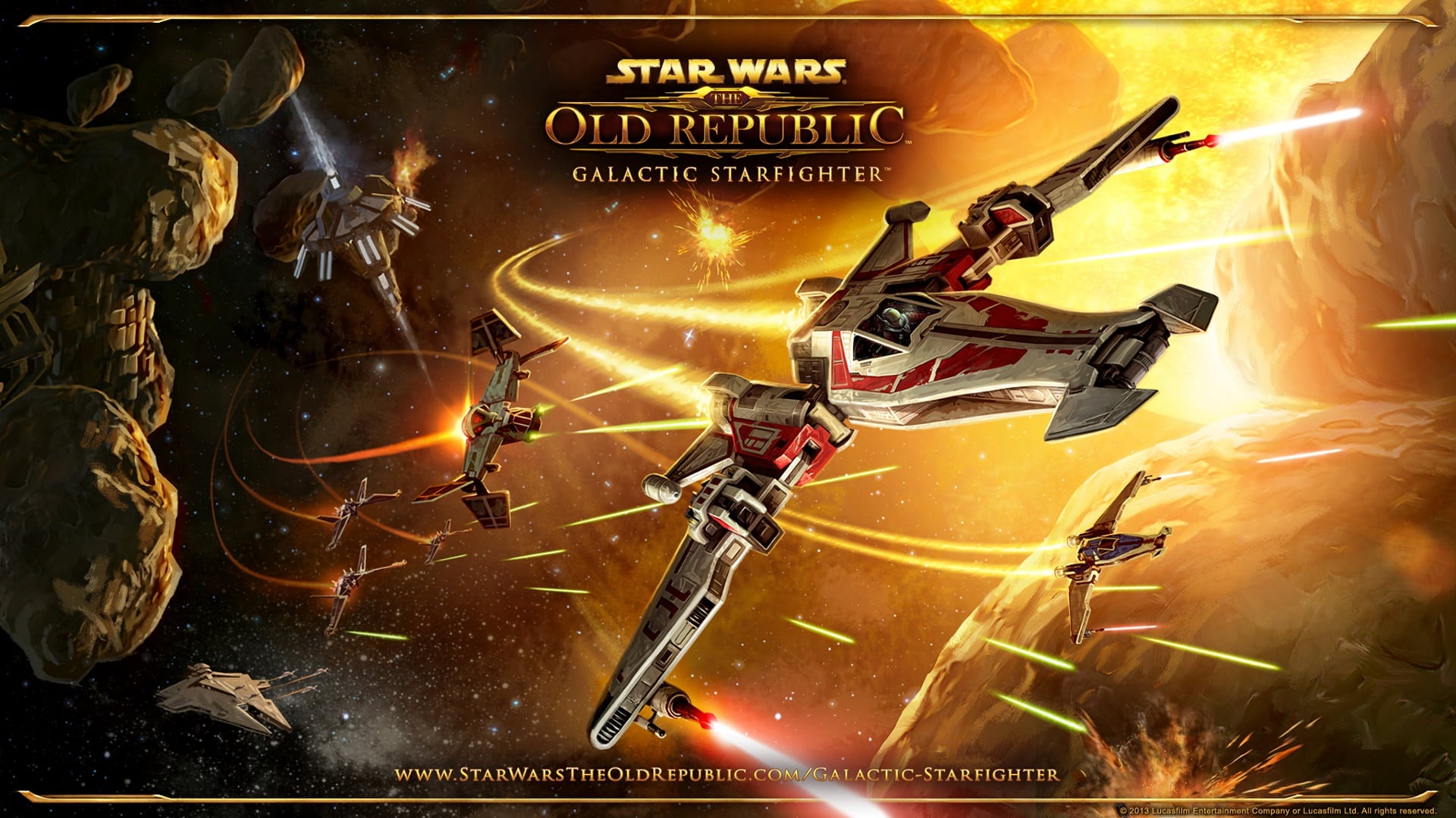 SWTOR 2.6 Galactic Starfighter Keyart