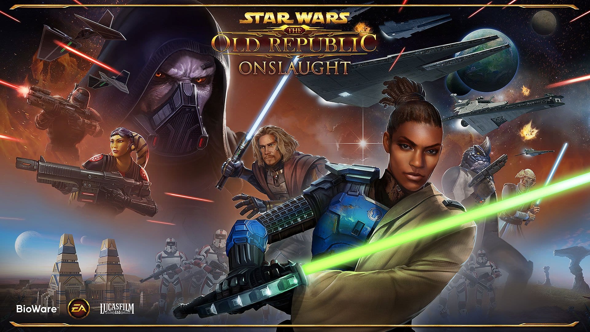 SWTOR 6.0 Onslaught Keyart
