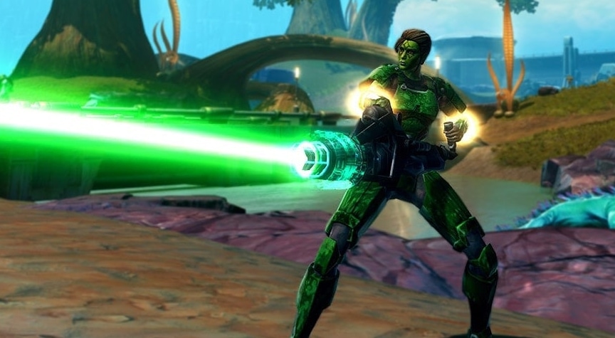 SWTOR Commando in action - SWTOR 7.0 Class Design