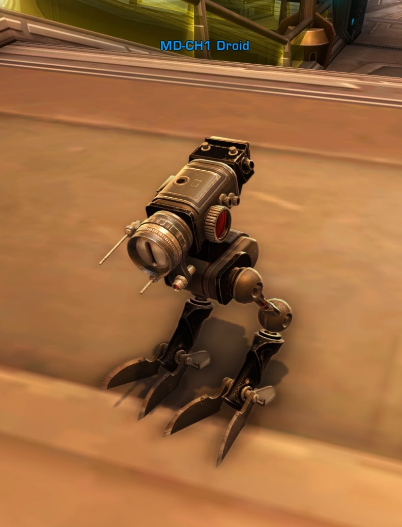 SWTOR Legacy of the Sith Digital Collector's Edition - MD-CH1 Droid Minipet