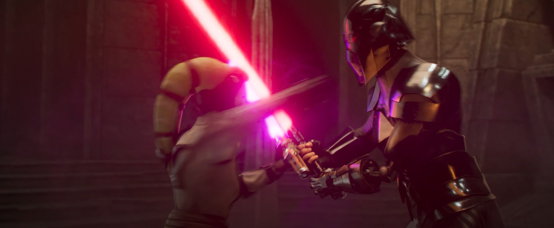 Sa'har is fighting an unknown Sith