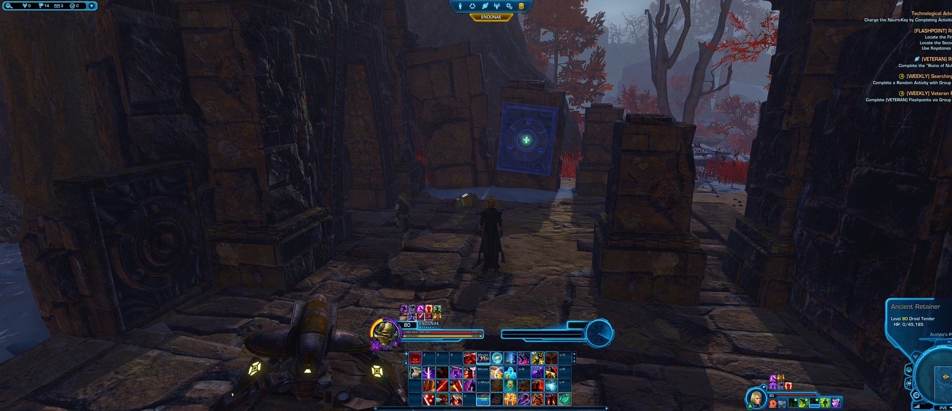 SWTOR Ruins of Nul Flashpoint Guide - Keystones Location 2
