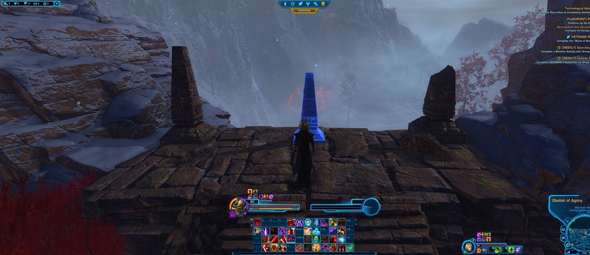 SWTOR Ruins of Nul Flashpoint Guide -Bonus- obelisk 1