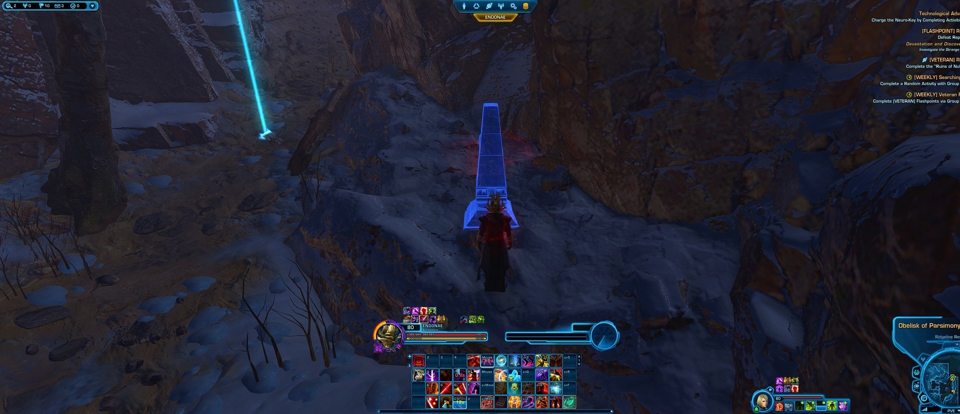 SWTOR Ruins of Nul Flashpoint Guide -Bonus- obelisk 4