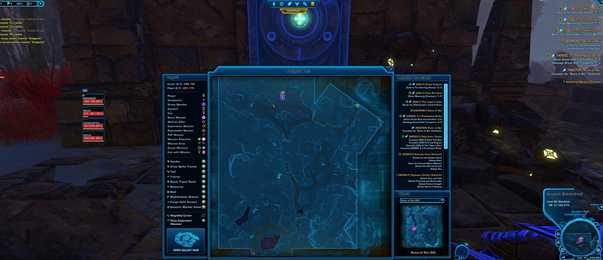 SWTOR Ruins of Nul Flashpoint Guide