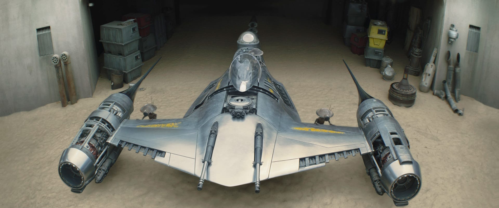 Mandalorian's got a brand new ship