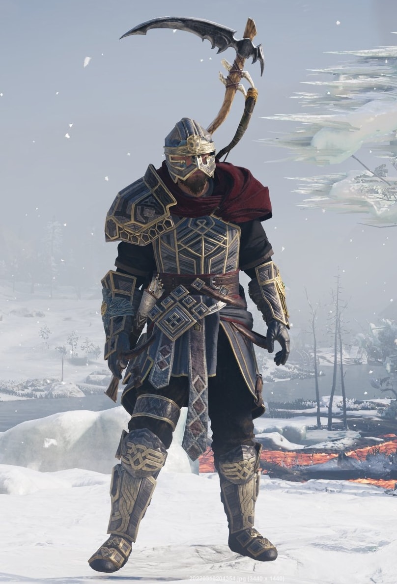AC Valhalla Dawn of Ragnarok DLC - Dwarven Blacksmith Set - Front