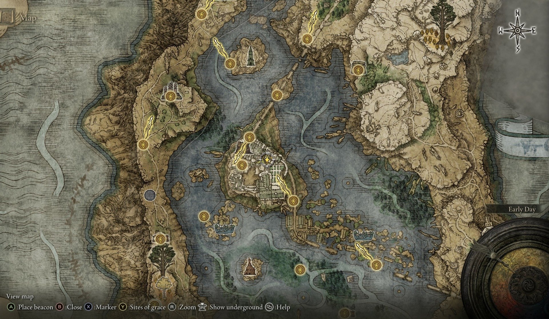 Spirit Ashes Locations at the Academy of Raya Lucaria - Ash of War Spectral Lance map location