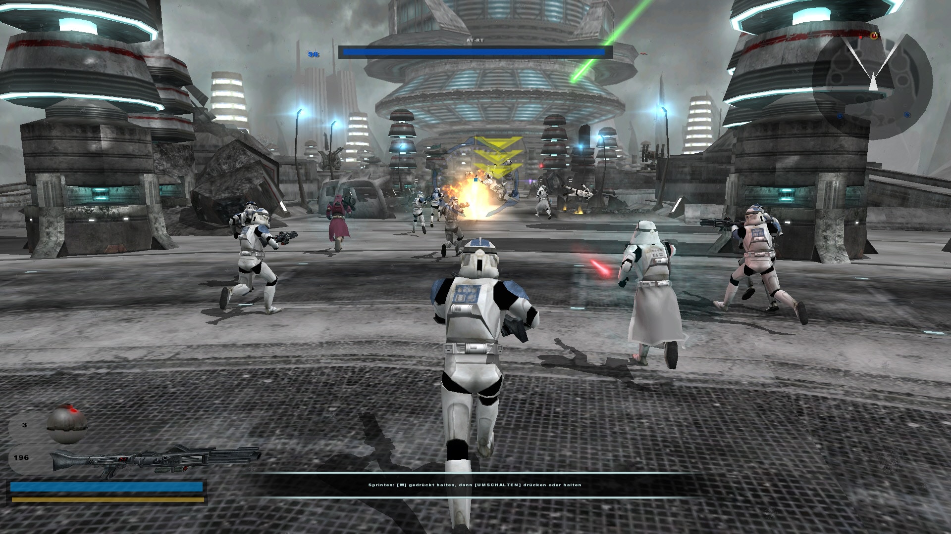 I had to wait until Christmas to play the game, when I finally had the chance to play it I couldn't believe how amazing it was. It was like the first Battlefront game, but a lot better in every single aspect.