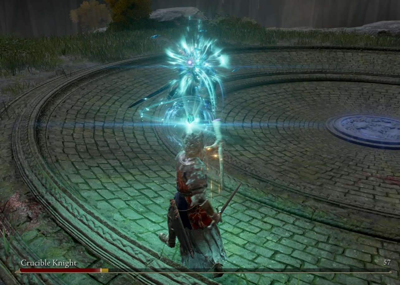 How to beat the Crucible Knight boss - The Shield